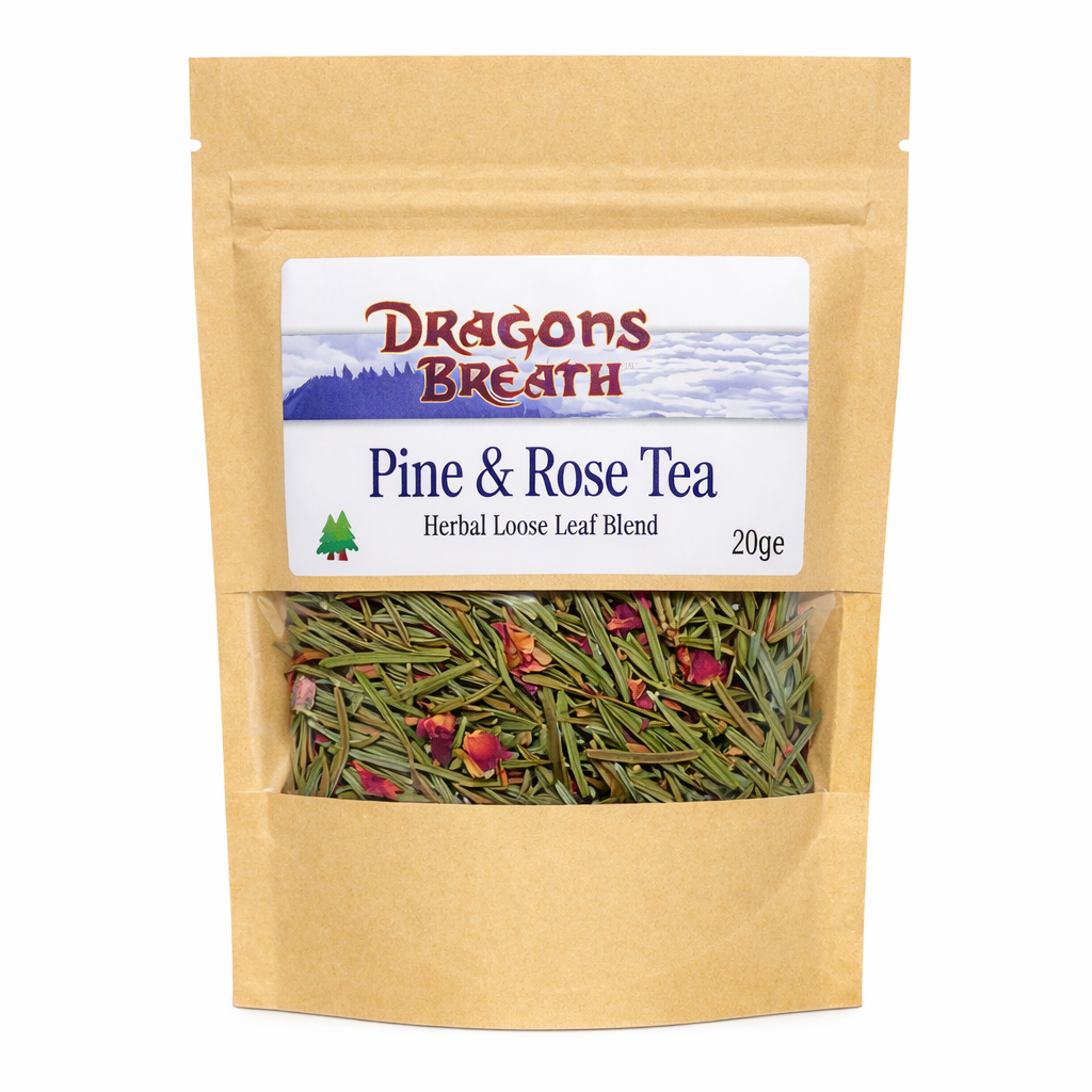 Pine & Rose Tea by Dragons Breath Health | 20g